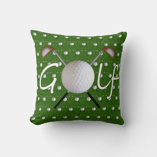 Coussin de carré de golf (Recto)