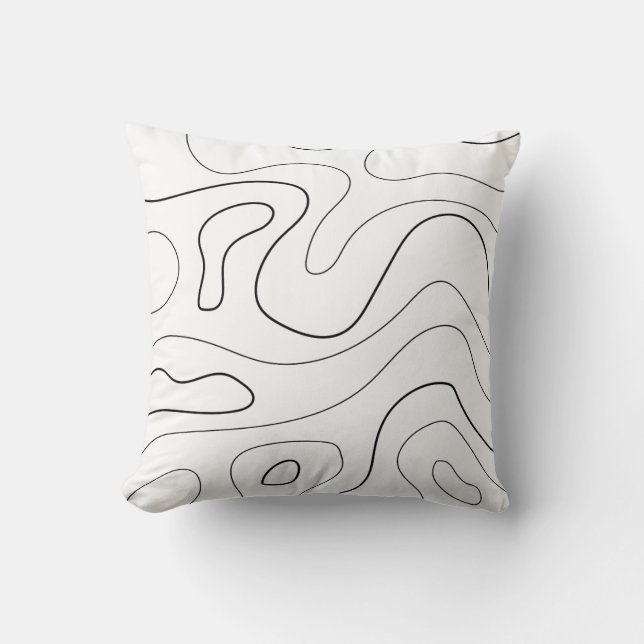 Coussin de carte nautique (Recto)
