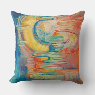 coussin de cascade Abstrait