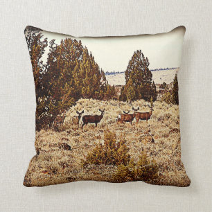 Coussin de cerfs communs de mule