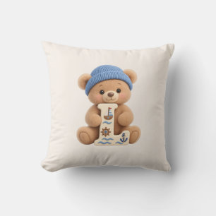 Coussin de chambre de bébé et de garçon avec ourso