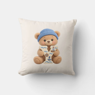 Coussin de chambre de bébé et de garçon avec ourso