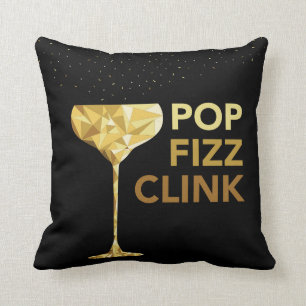Coussin de Champagne de tintement de sifflement de