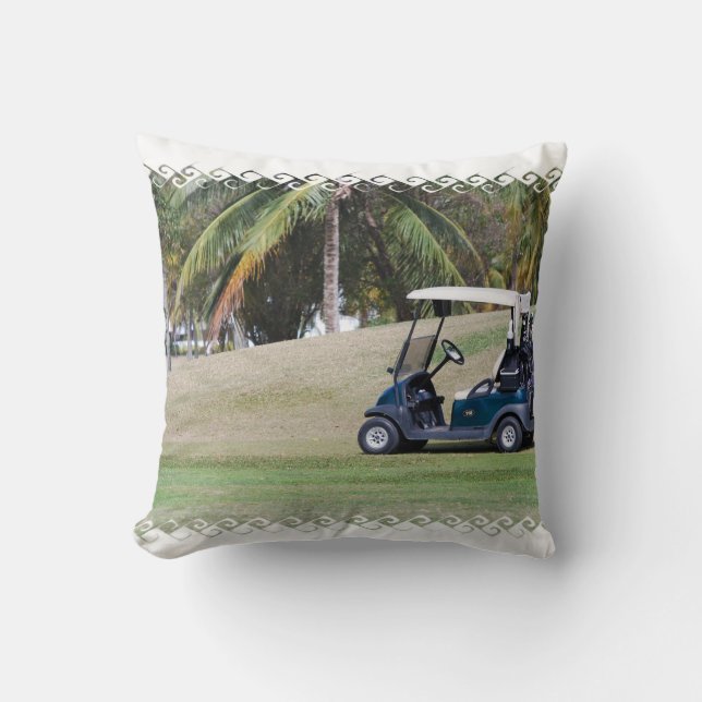 Coussin de chariot de golf (Recto)