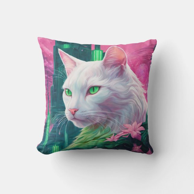 Coussin de chat 50 cm x 50 cm (Recto)