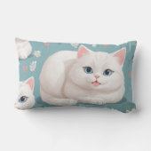 Coussin de chat blanc (Verso)