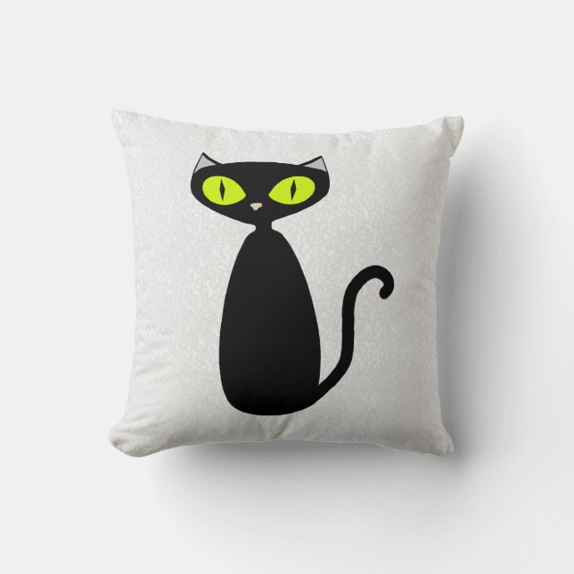 Coussin de chat couleur personnalisé (Recto)