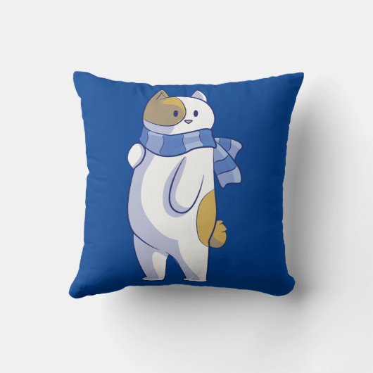 coussin de chat d'hiver (Verso)