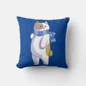 coussin de chat d'hiver (Recto)