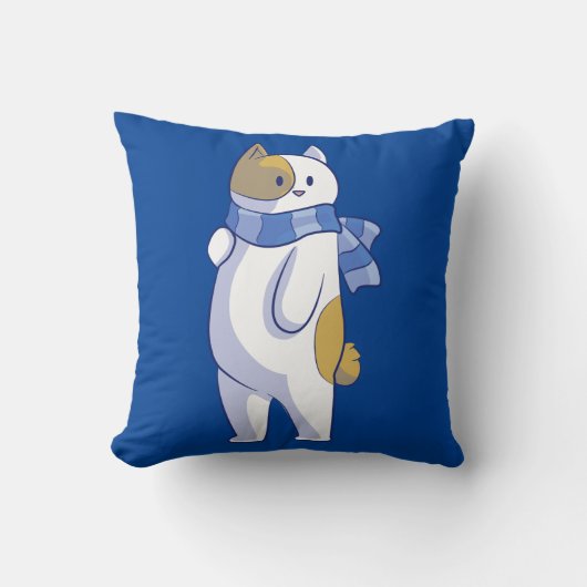 coussin de chat d'hiver (Recto)