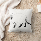 Coussin de chat graphique et confortable moderne (Couverture)