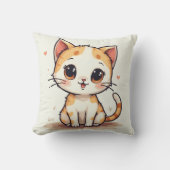 coussin de chat mignon (Recto)
