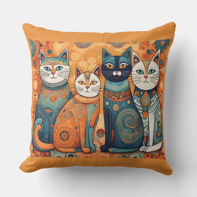 coussin de chats apaisants (Recto)