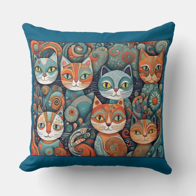 coussin de chats apaisants (Recto)