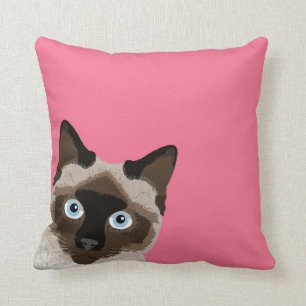 Coussin de chats de Pékin de Siamese - coussin de 