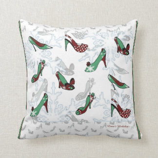 Coussin de chaussure de Noël de LW
