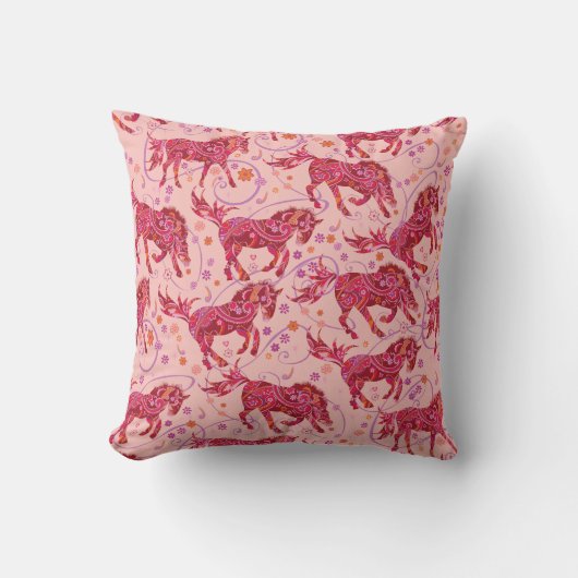 Coussin de cheval, avec des vibrations de sol clai (Recto)