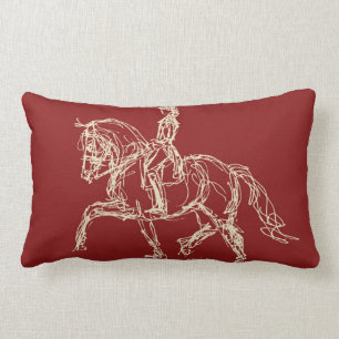 Coussin de cheval de dressage