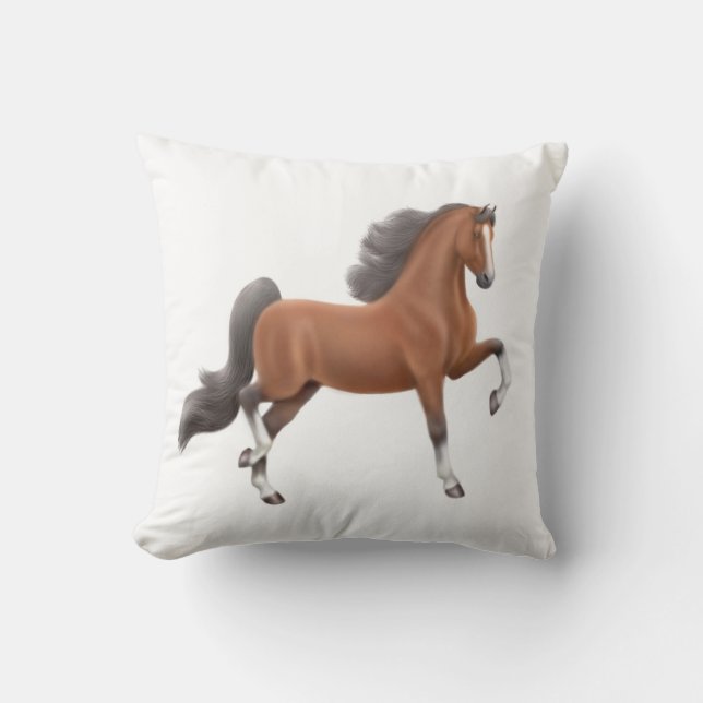 Coussin de cheval de Saddlebred d'Américain de (Recto)