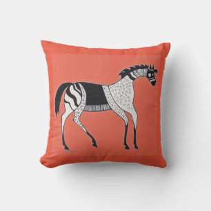 Coussin de cheval inspiré de la Grèce de Mycène ro