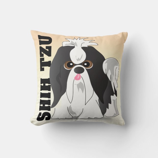 Coussin de chien de Shih Tzu (Recto)