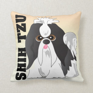 Coussin de chien de Shih Tzu