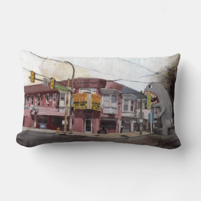 Coussin de chien et de monstre (Recto)