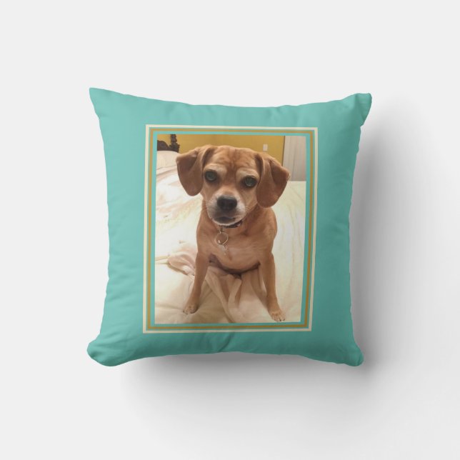 Coussin de chien photo pour animaux (Recto)