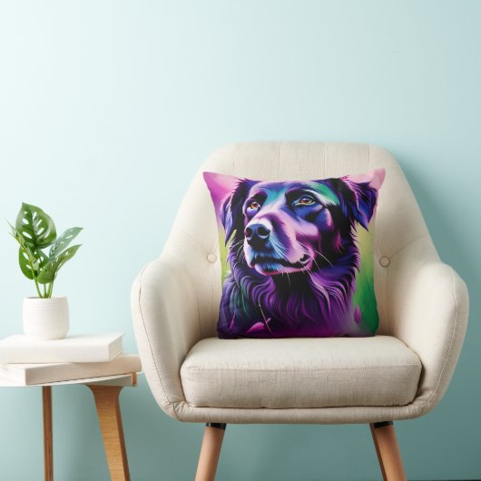 Coussin de chien pourpre (Chaise)