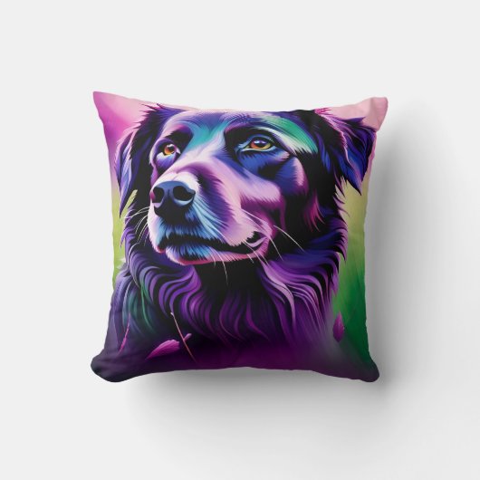 Coussin de chien pourpre (Recto)