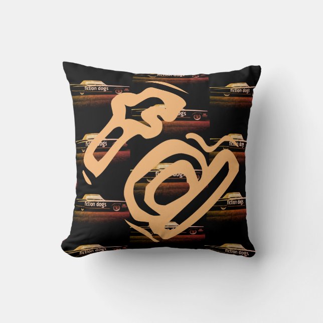 coussin de chiens de fiction (Recto)