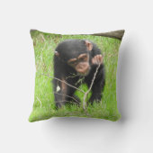 Coussin de chimpanzé de bébé (Verso)