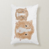Coussin de cochon d'Inde (Devant(Vertical))