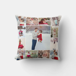 Coussin de Collage Multiphoto tendance