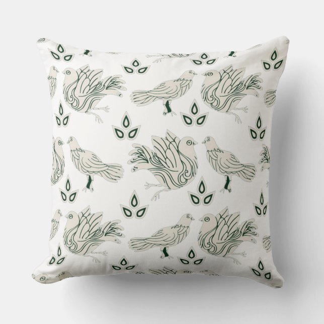 Coussin de colombe réversible (Recto)