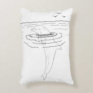 Coussin de coloration pour adultes dauphins