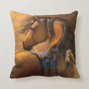 Coussin de concepteur d'or de Kiowa