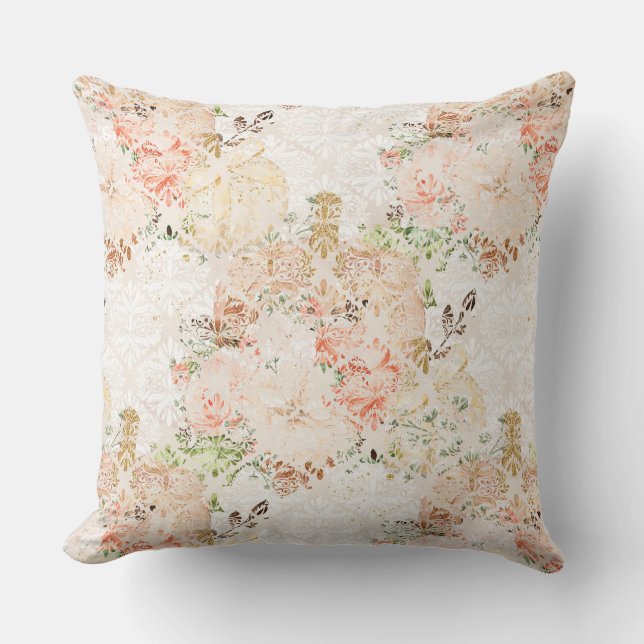 Coussin de concepteur Leopard de automne (Recto)