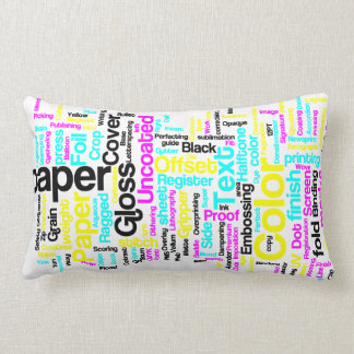 Coussin de concepteurs de CMYK