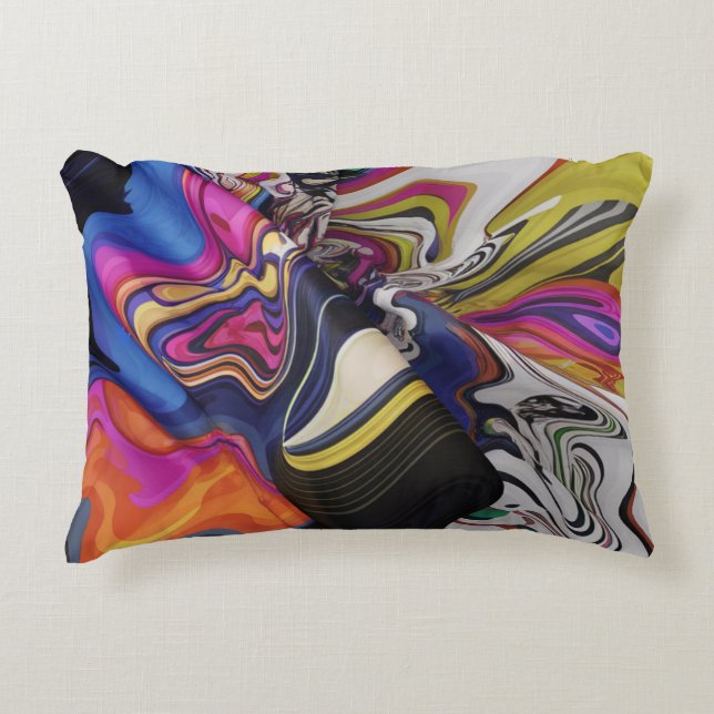 coussin de conception abstrait (Devant)