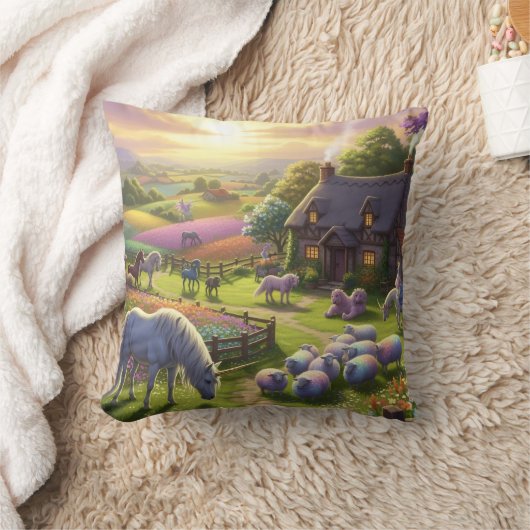 Coussin de conception campagnard (Couverture)