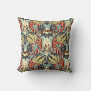 Coussin de conception d'art déco