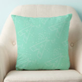 Coussin de conception de Motif de Tepee tribal de 