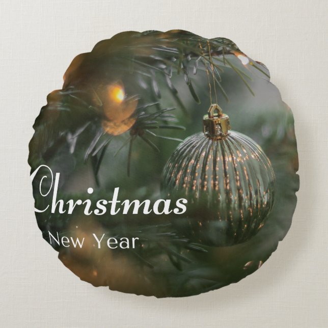 Coussin de conception de Noël (Devant)