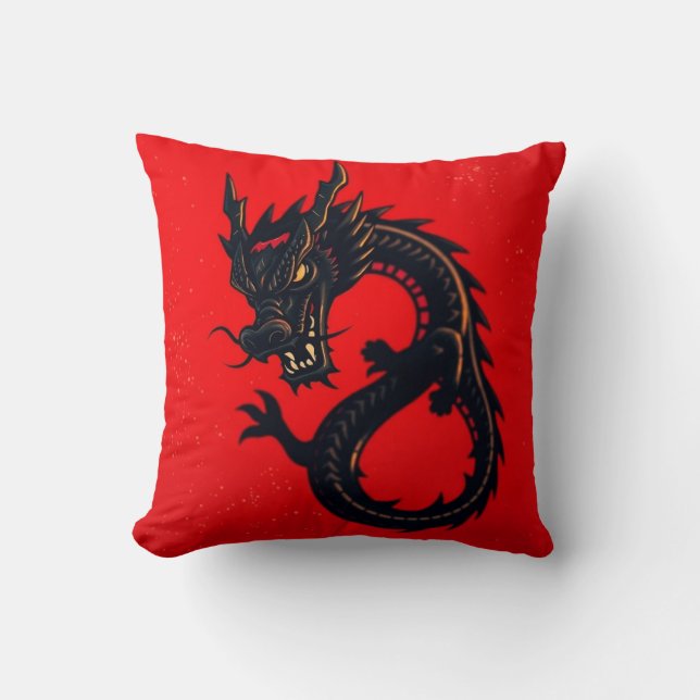 Coussin DE CONCEPTION Dragon (Recto)