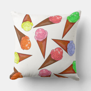 Coussin de cône de crème glacée