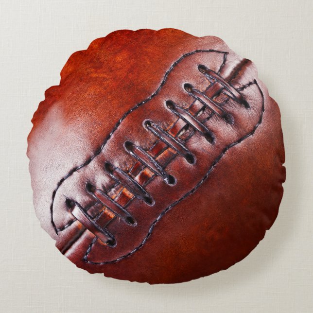 Coussin de Cool Round Football Man Cave (Devant)