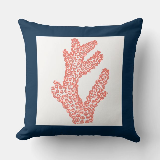 Coussin de corail nautique (Recto)