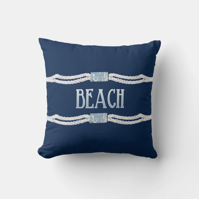 Coussin de corde de plage (Recto)