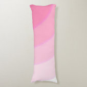 Coussin de corps à perles roses (Devant (Vertical))